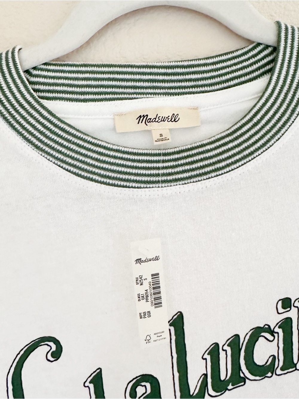 Madewell The Relaxed Tee in Vintage Jersey S - Picture 7 of 9